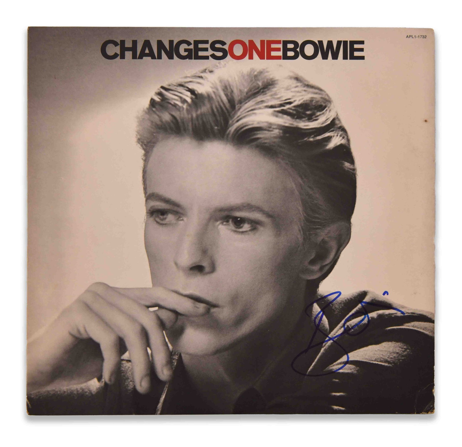 DAVID BOWIE - SIGNED CHANGESONEBOWIE LP (1 of 5)