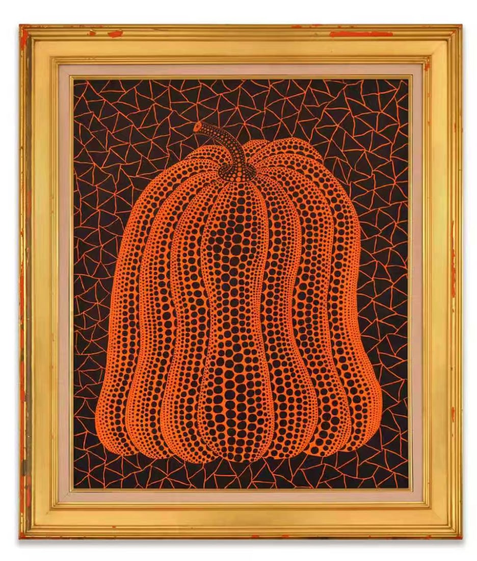 YAYOI KUSAMA (1929-2026), ATTRIBUTED TO, ACRYLIC ON CANVAS (1 of 3)