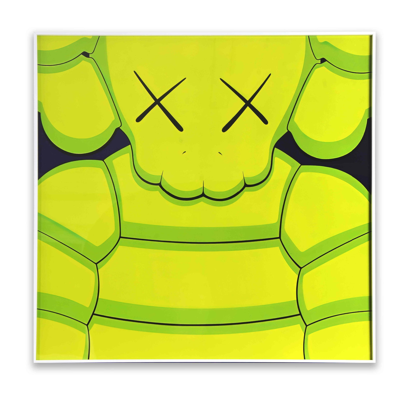 KAWS (BRIAN DONNELLY, B. 1974), COMPANION (CLOSE-UP), DECORATIVE PRINT AFTER THE ORIGINAL ARTWORK (1 of 1)