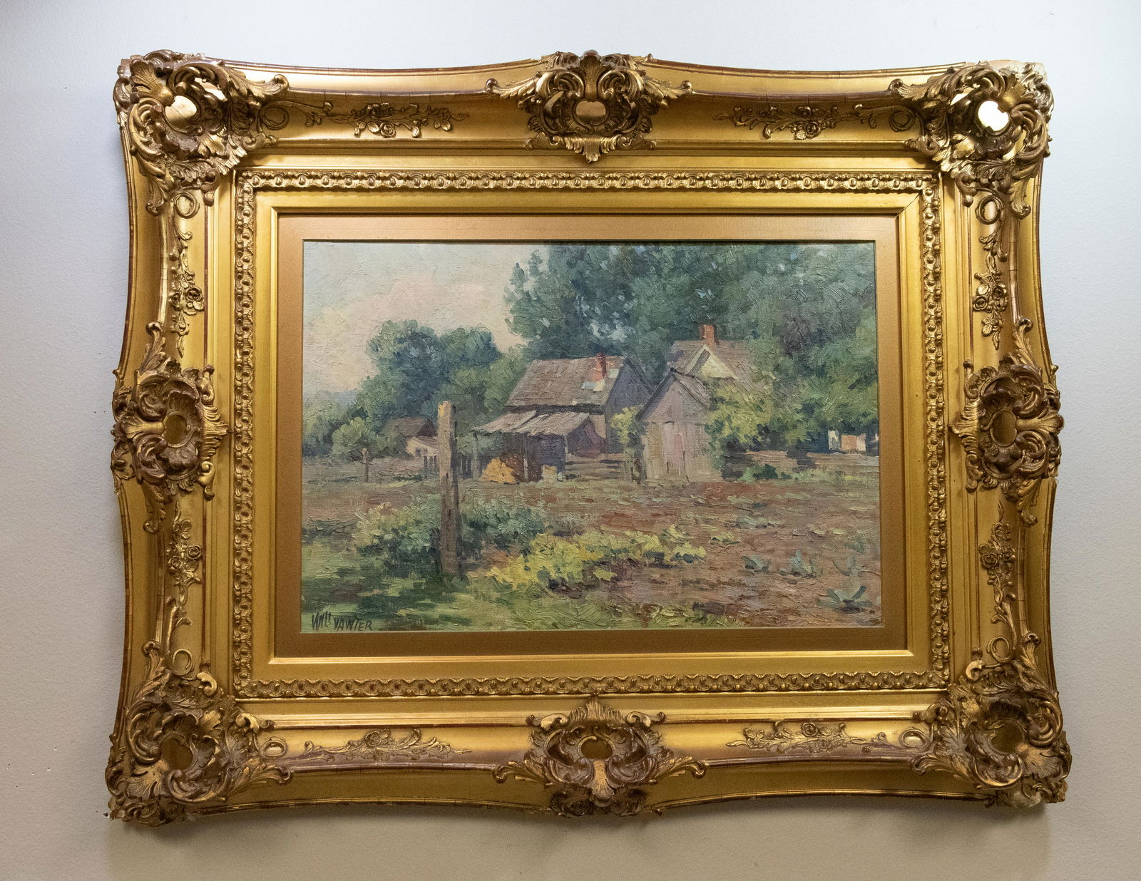 William Vawter (1871-1941) 'The Back Door' Farmhouse Cabin (1 of 9)