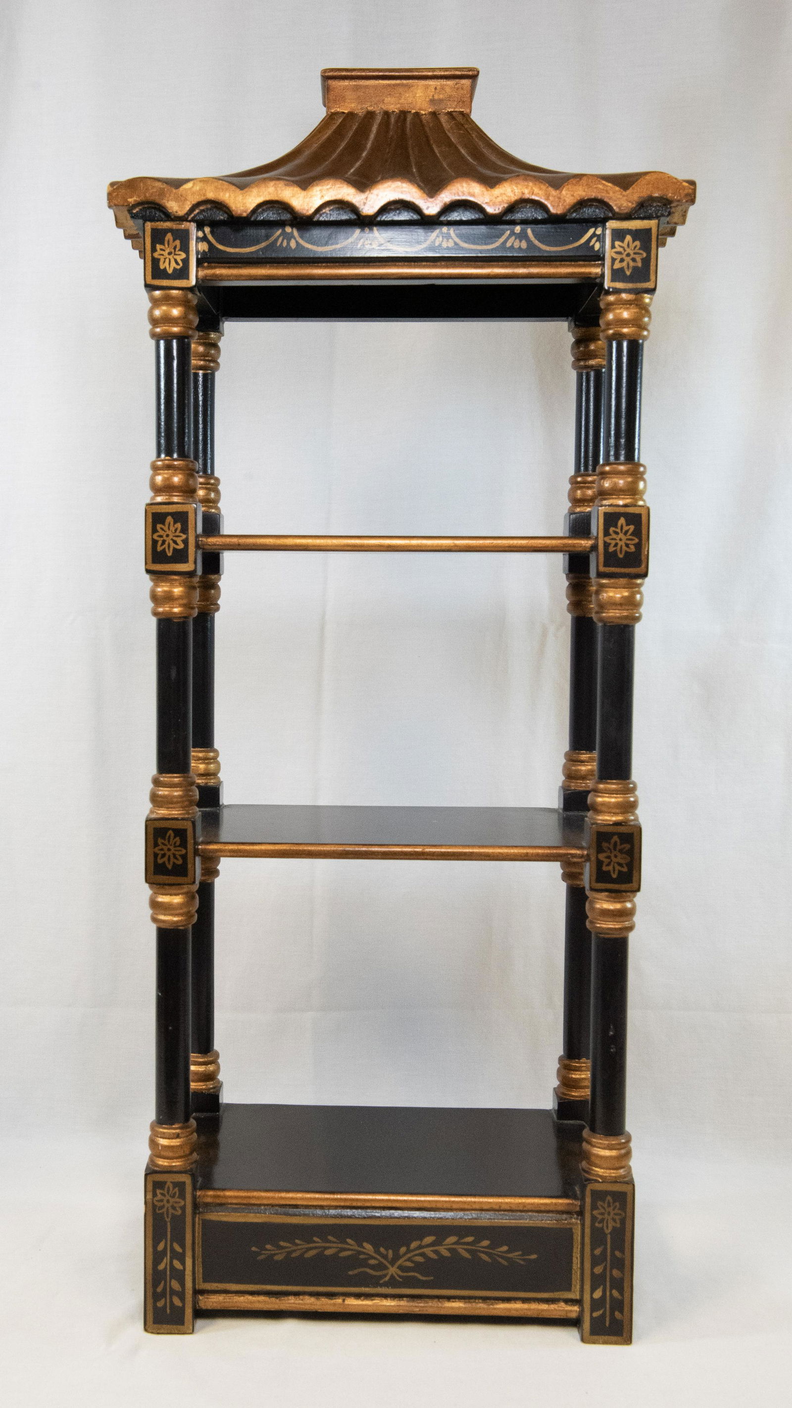 Chinoiserie Pagoda Wall Shelf (1 of 14)