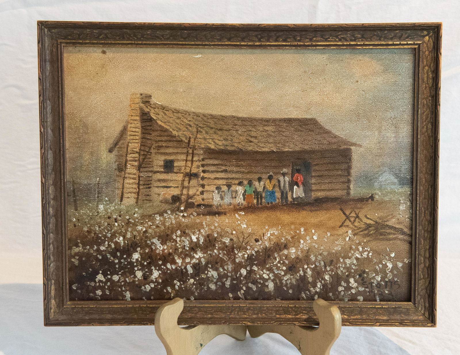African American Folk Art Painting BLACK BELT DOWN IN DIXIE by Paul Stotts (1 of 11)
