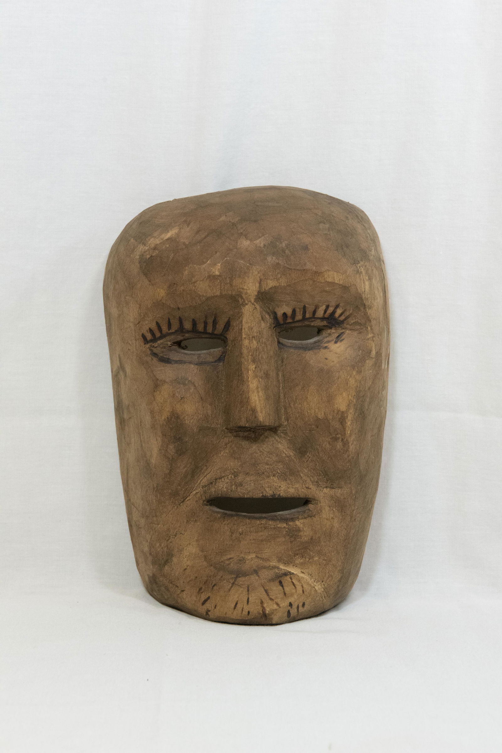 Inuit Carved Wood Mask (1 of 12)
