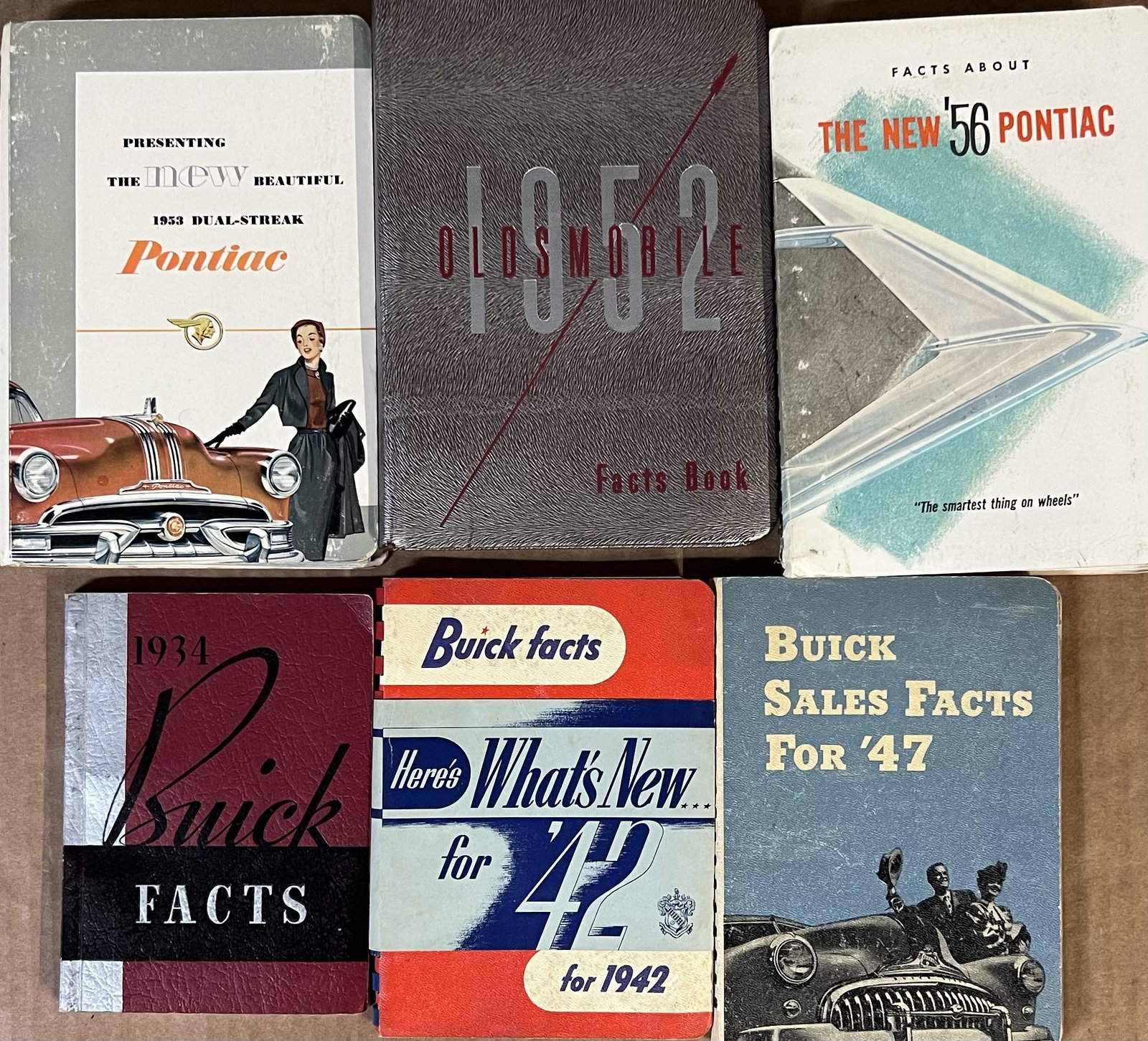 Six GM data books (1 of 1)