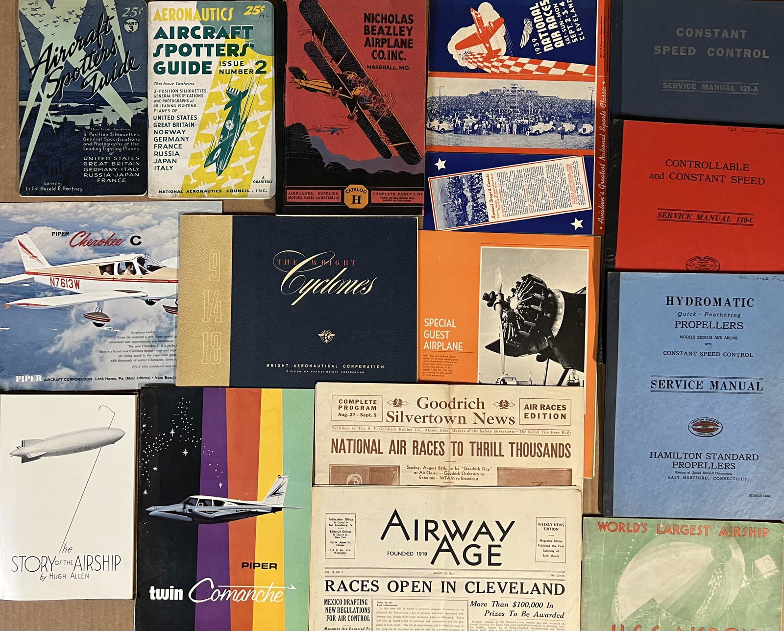 Misc aircraft related paper (1 of 2)