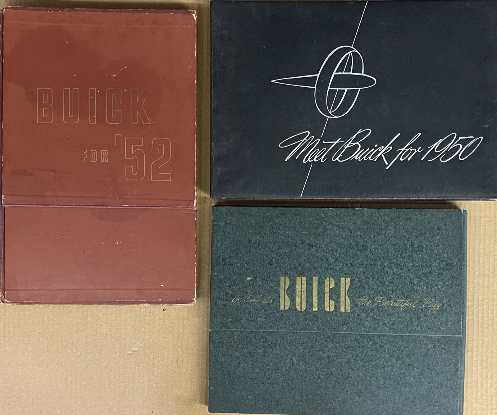 1950, 1952, 1954 Buick dealer show room albums (1 of 2)