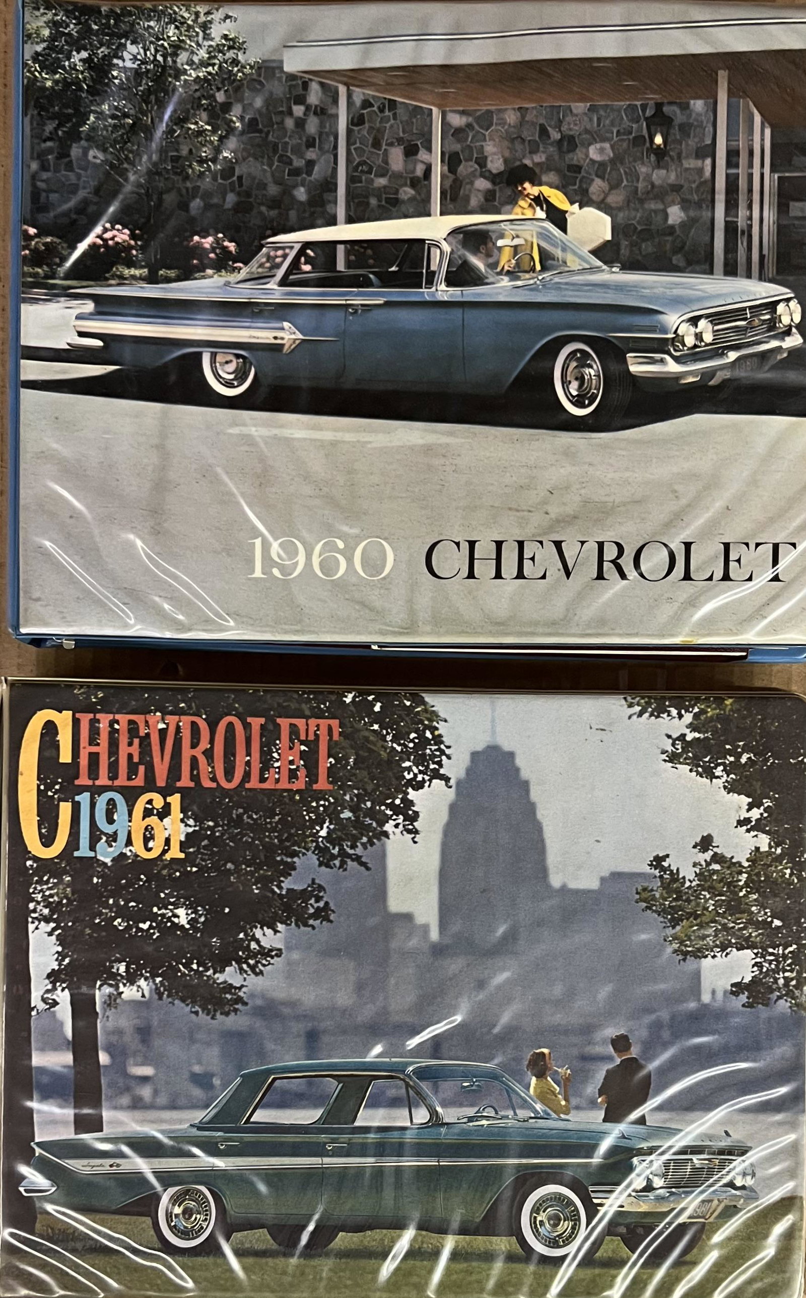 1960, 1961 Chevrolet dealer show room albums (1 of 3)