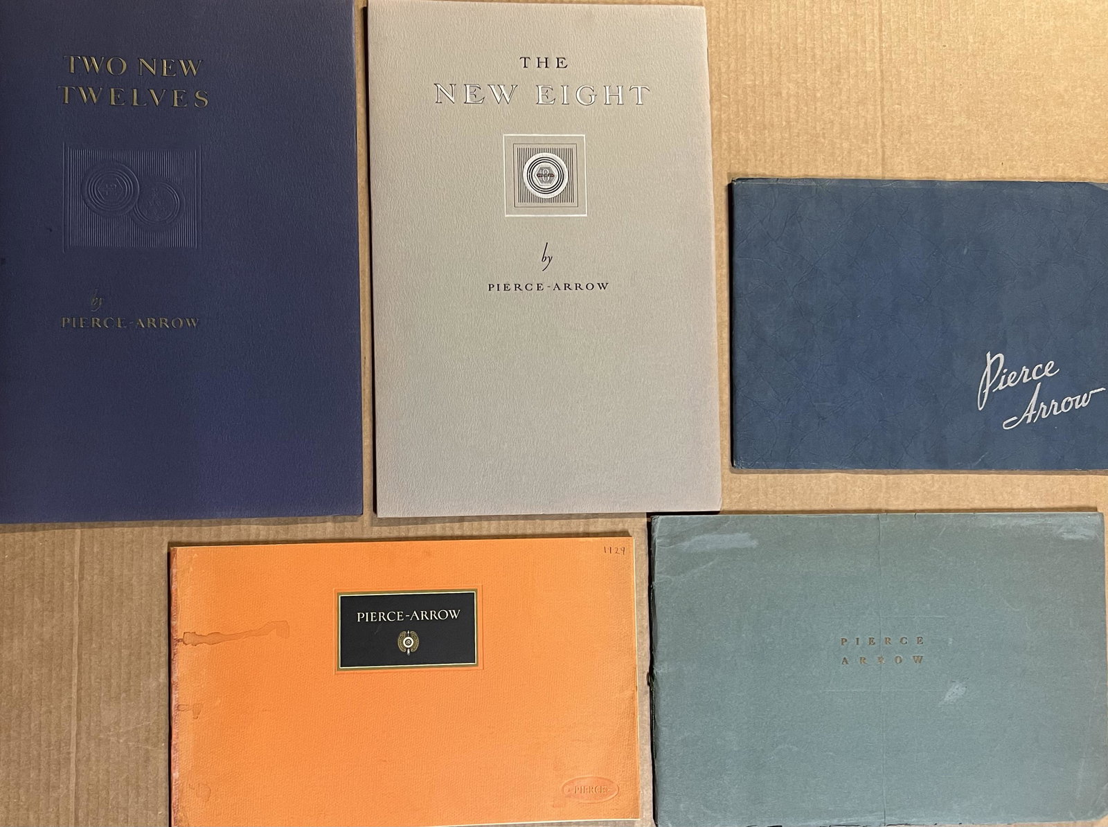 Five Pierce Arrow catalogs (1 of 2)