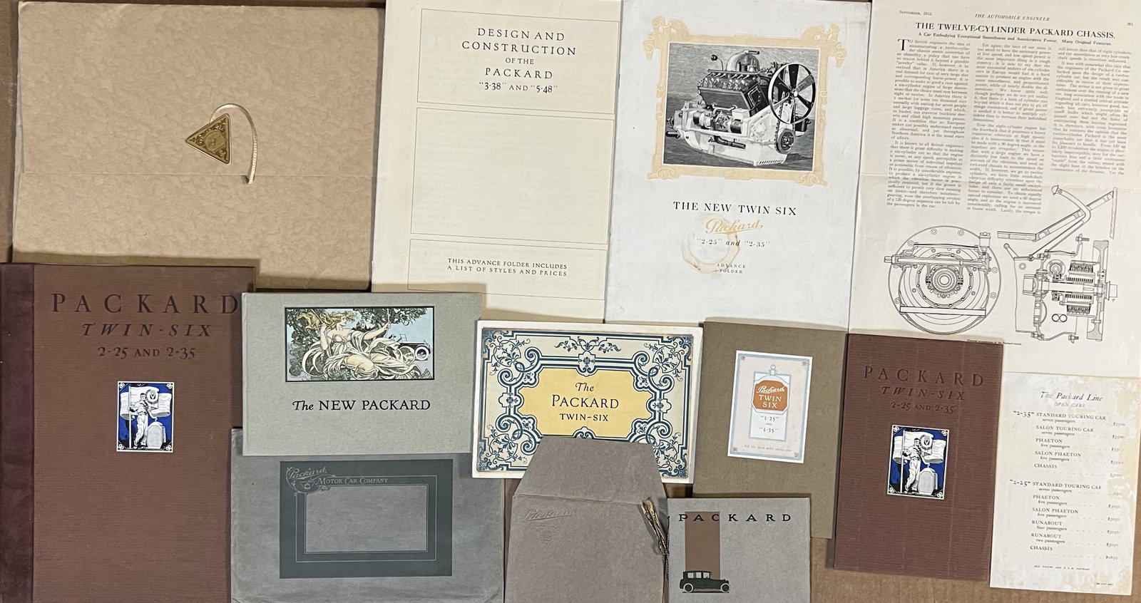 1915-1919 Packard items (1 of 2)