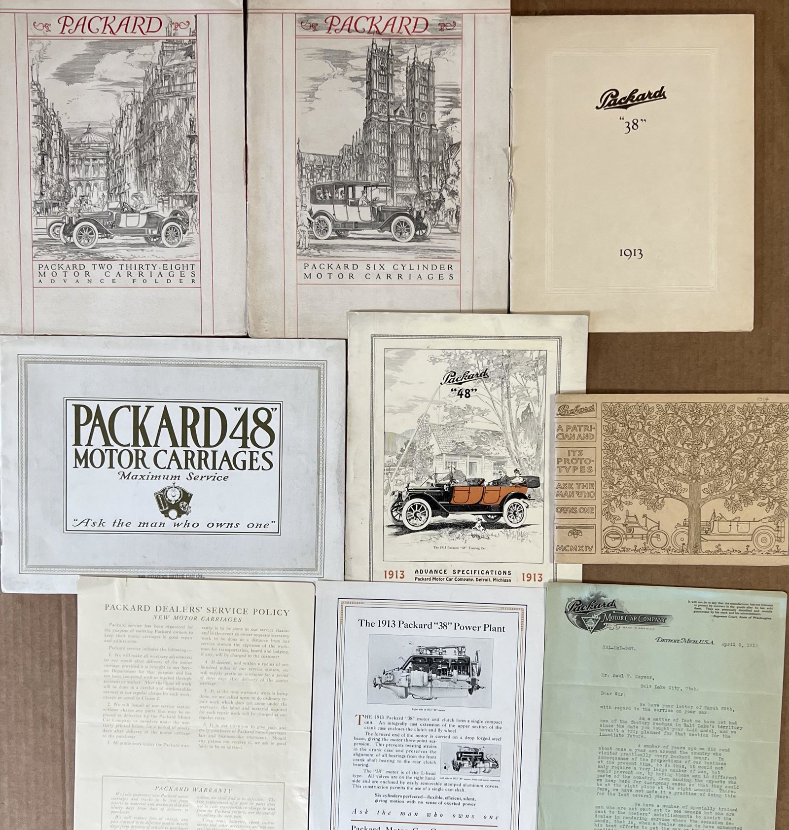 1913-1914 Packard brochures (1 of 2)