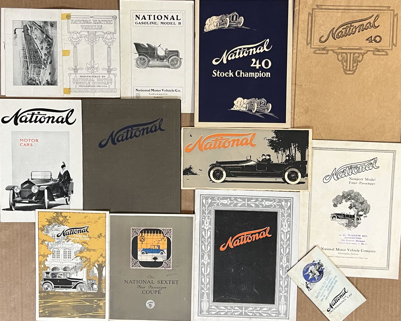 1903-1924 National brochures - 12 total (1 of 2)