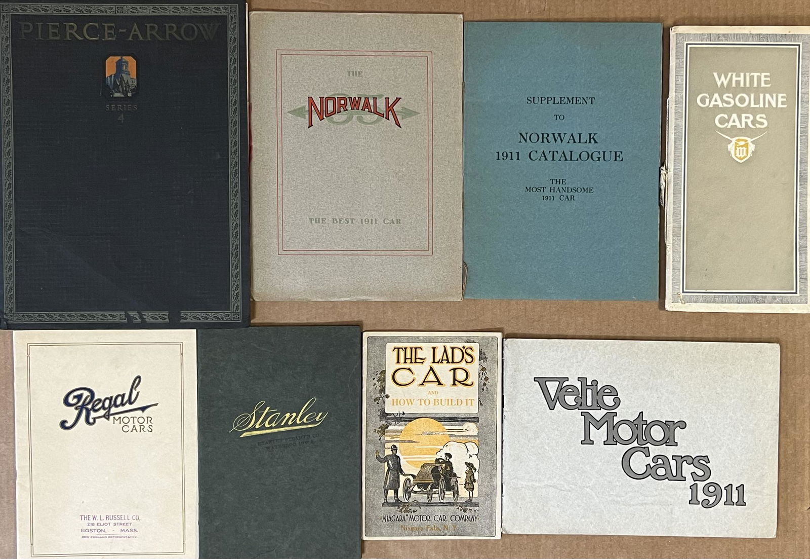 Eight 1911-1916 catalogs (1 of 2)