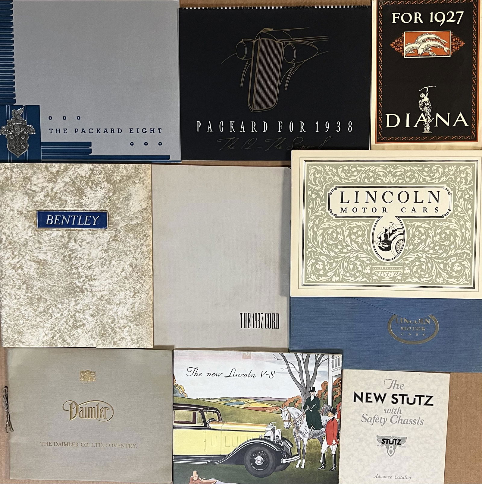 Nine classic era items- US and Euro (1 of 3)