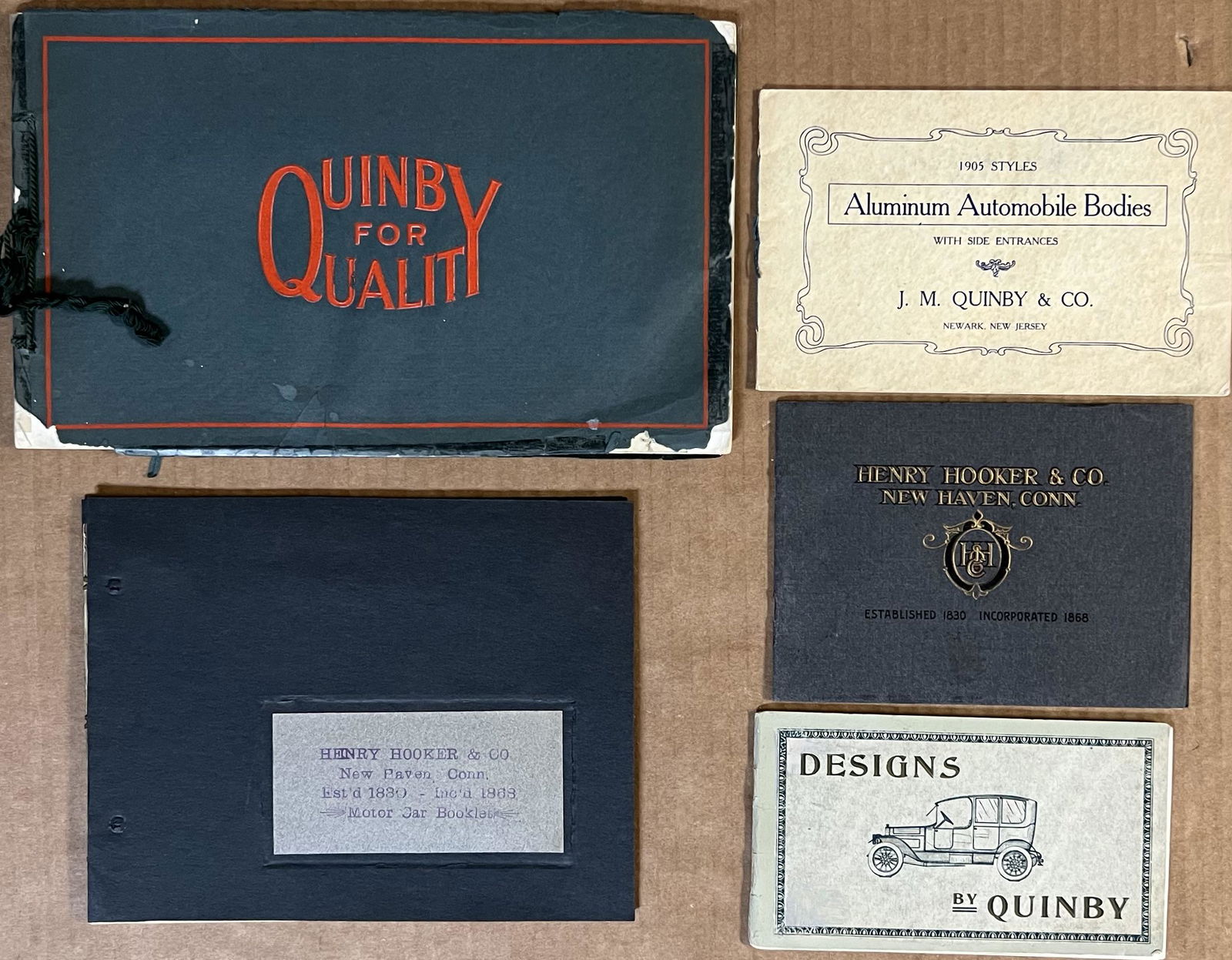 Custom body builders items from 1905 - 1913 (1 of 2)