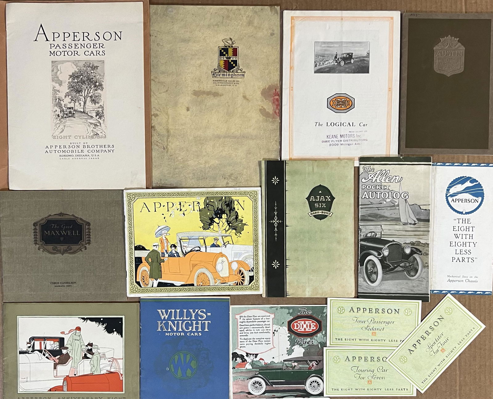 Teens-1920's brochures - 13 total (1 of 2)