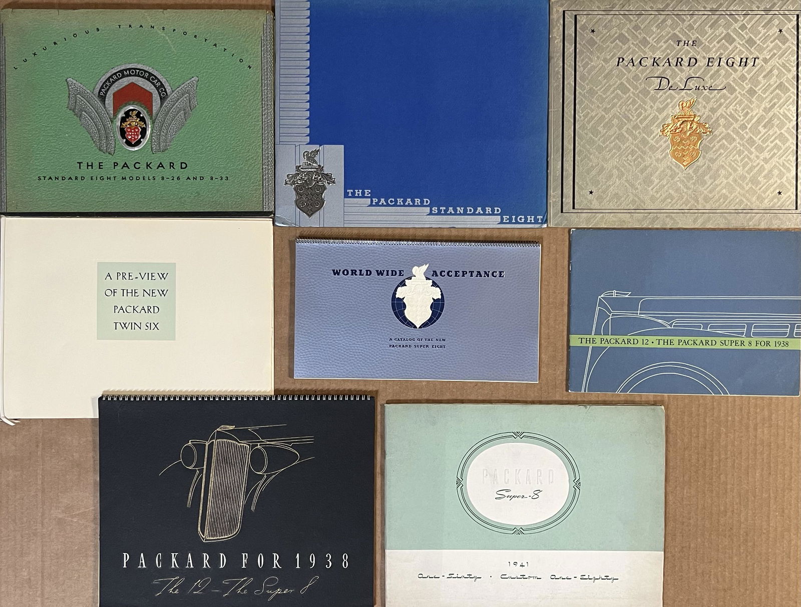1932-1941 Packard classic era catalogs (1 of 2)