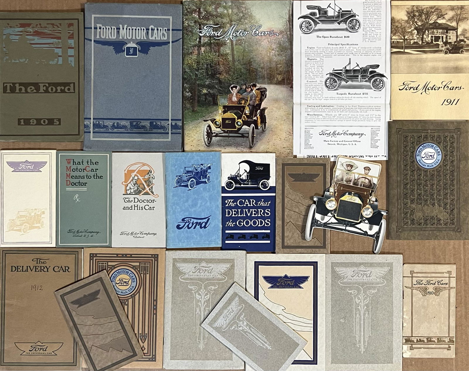 1905-1914 Ford items - 22 total (1 of 2)