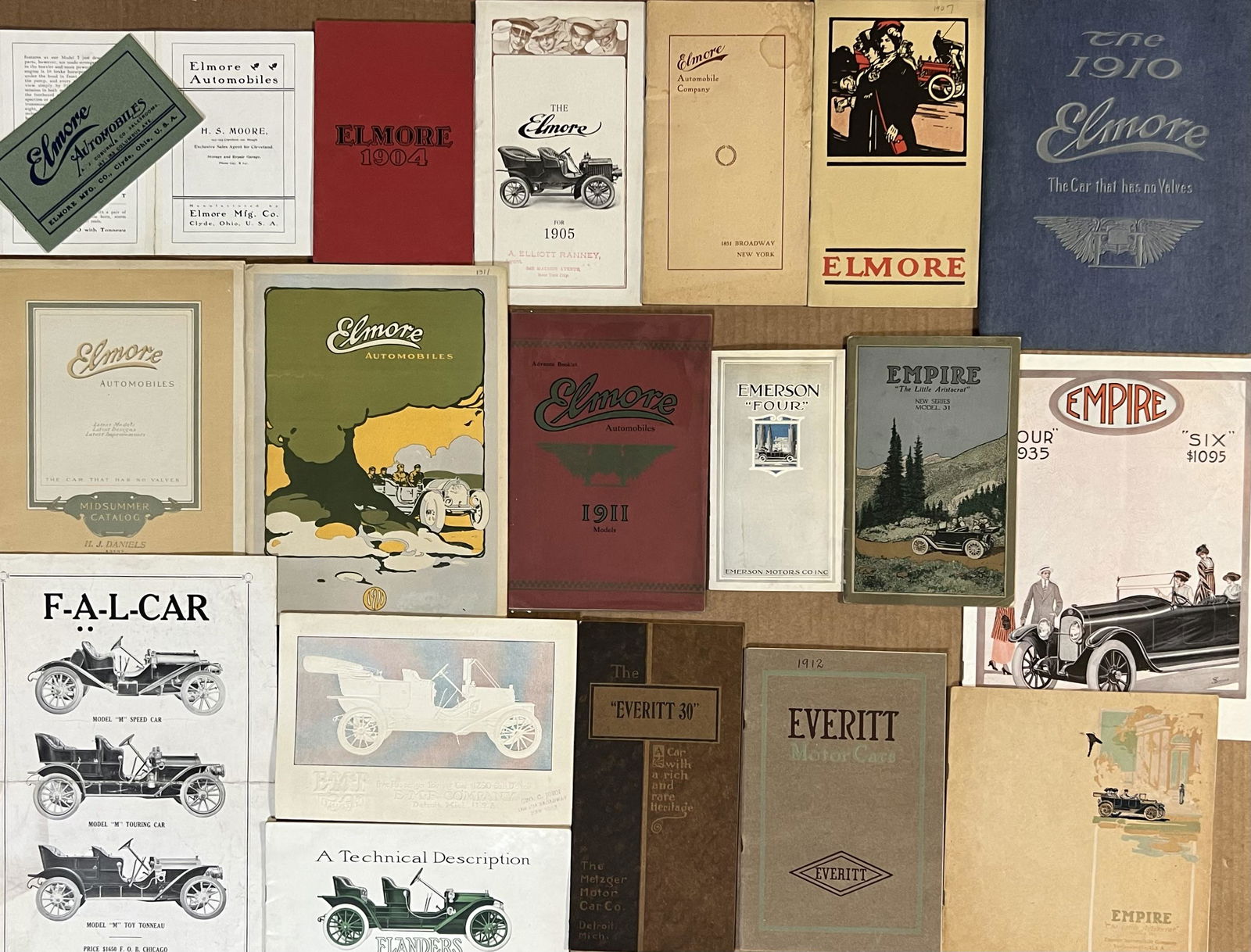 Nineteen brochures from 1902-1917 (1 of 2)