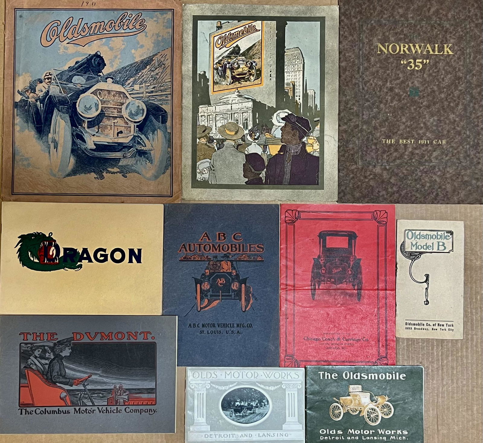 Ten 1902-1912 catalogs (1 of 2)