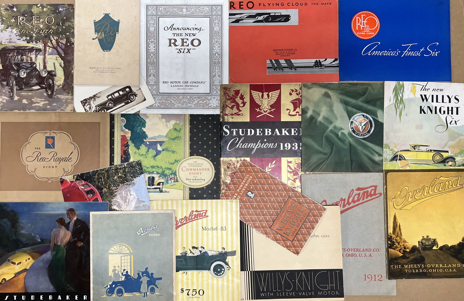 Twenty two brochures - from 1914-1939 (1 of 3)