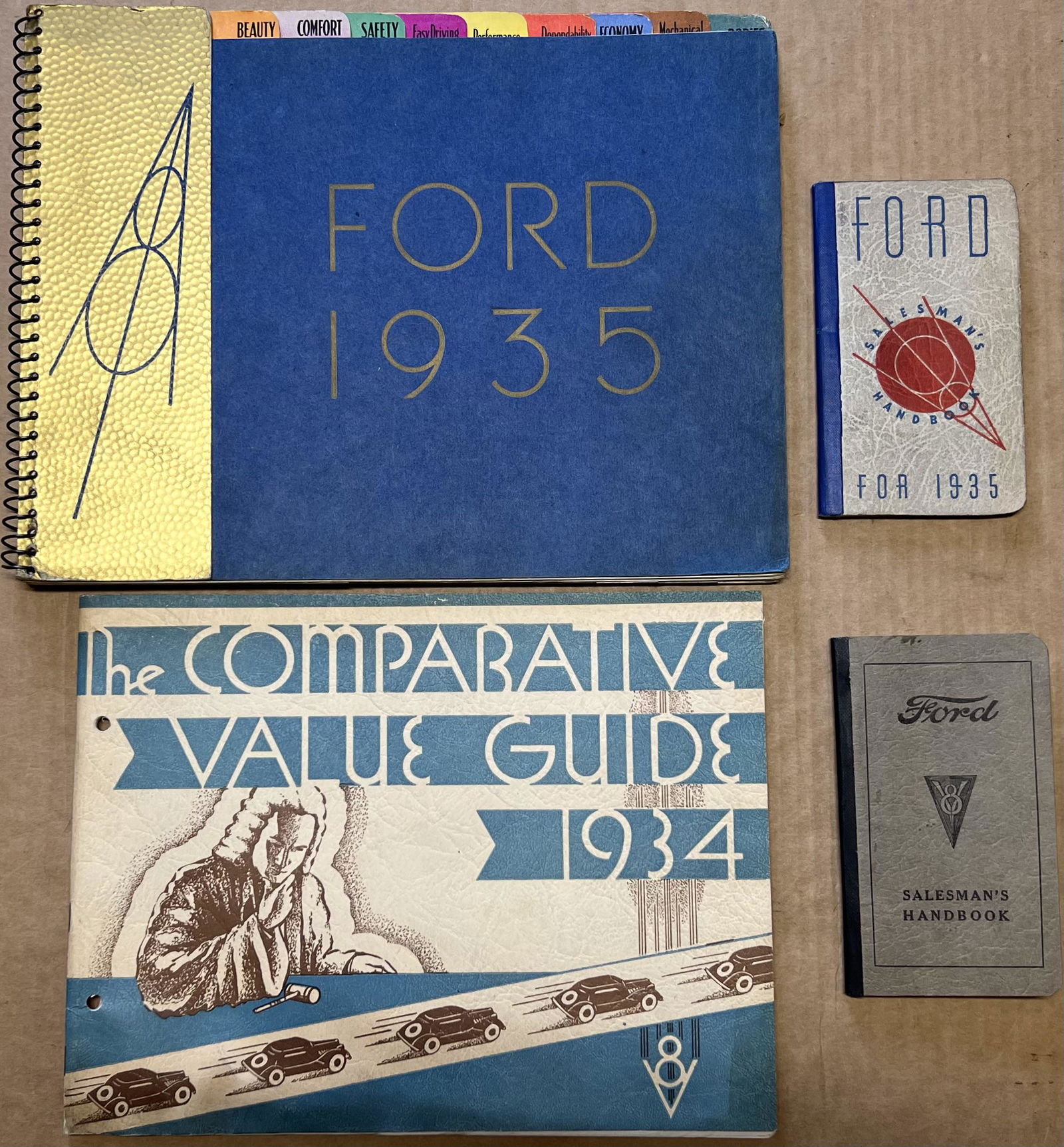 Four 1933-1935 Ford items (1 of 3)