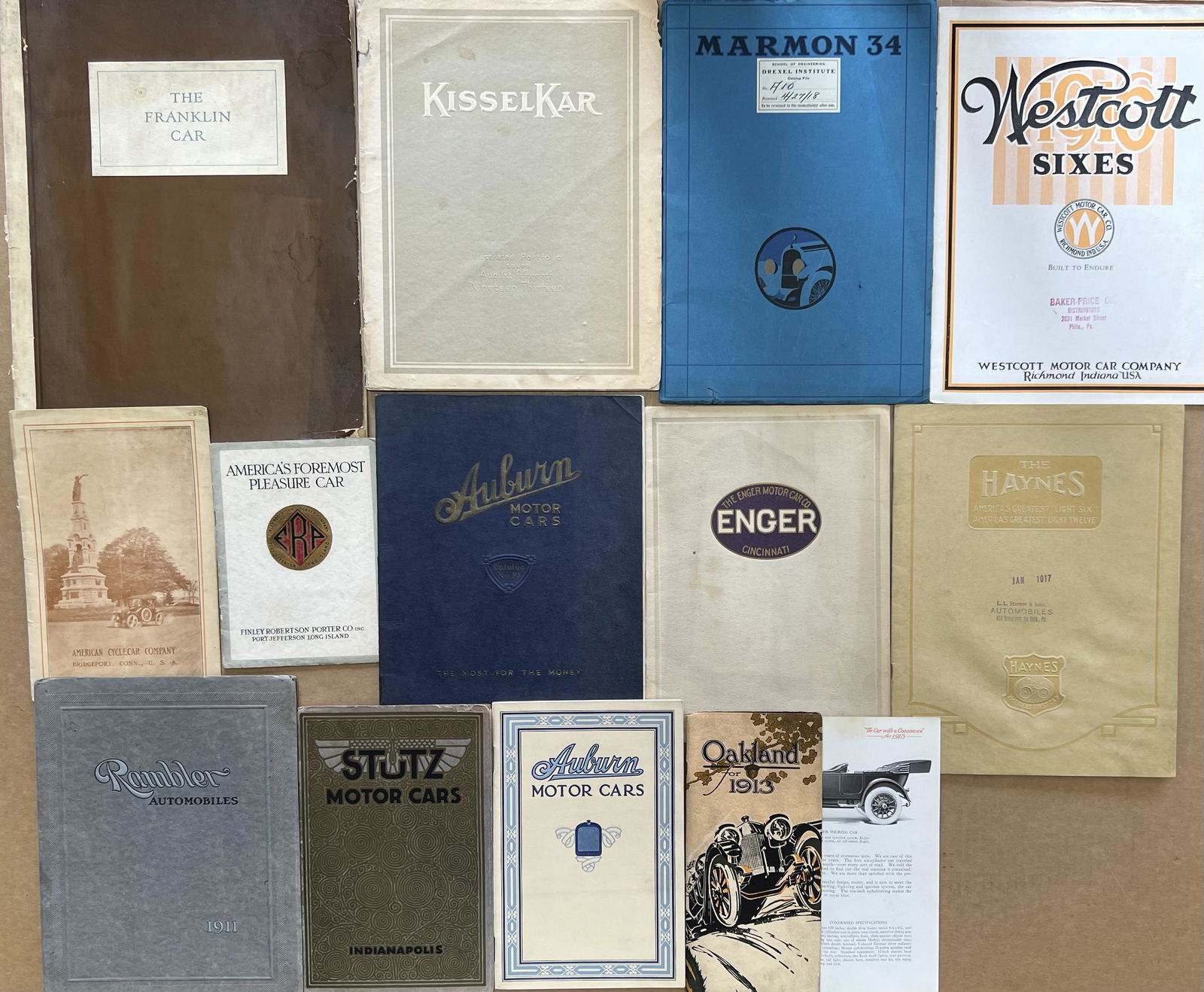 Sixteen 1911 - 1918 era catalogs (1 of 2)