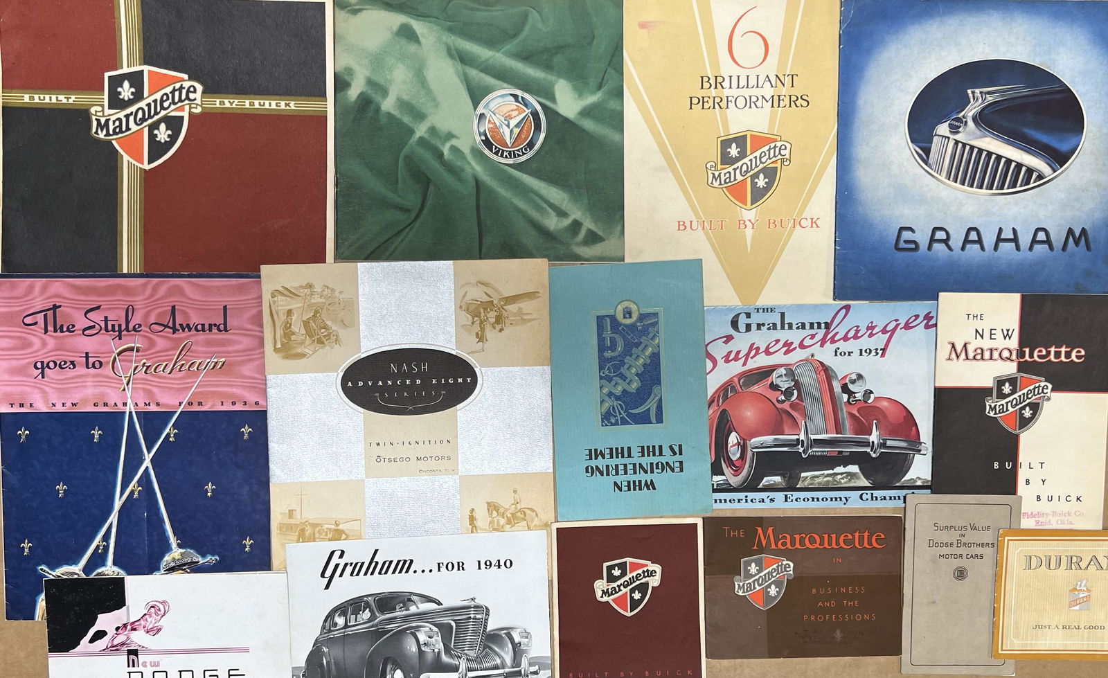 Thirty one brochures from 1929-1940 (1 of 2)