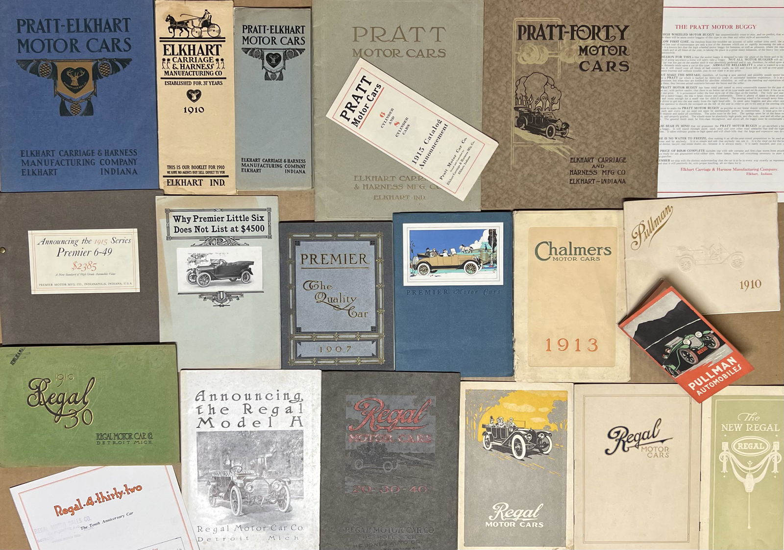 Twenty one brochures from 1909-1917 (1 of 3)