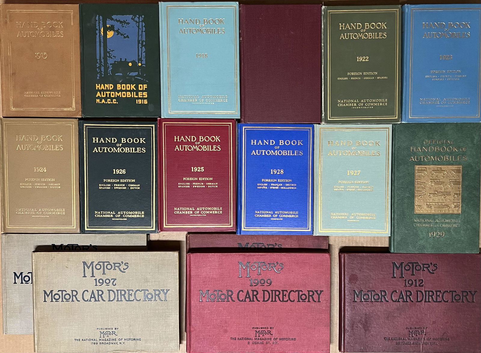 Hard cover ALAM and Motors annual publications (1 of 2)