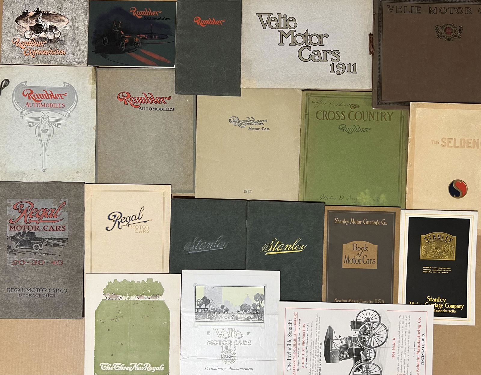 Nineteen brochures from 1902-1922 (1 of 3)