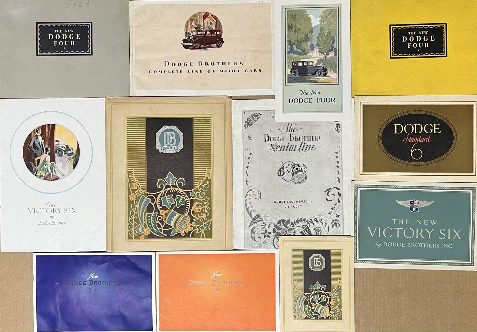 Twenty five 1928-1936 Dodge brochures (1 of 2)