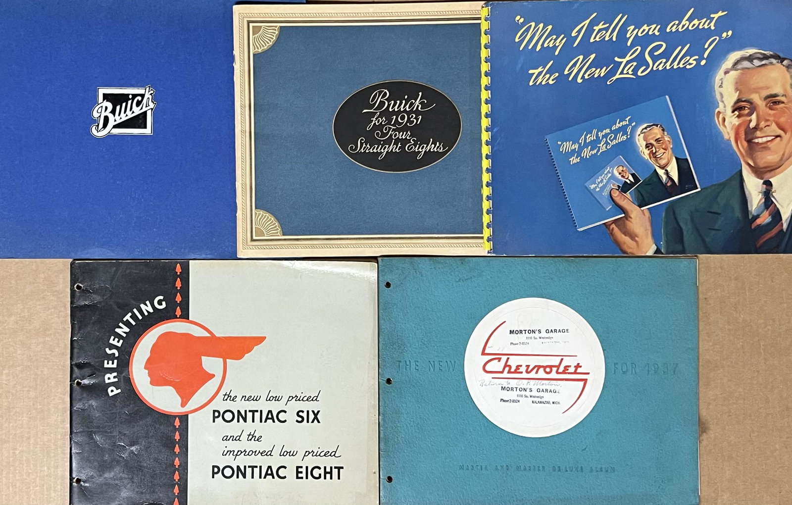 1931-1940 GM dealers albums and catalogs (1 of 3)