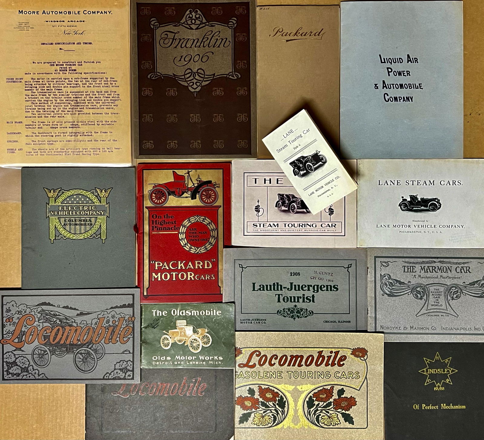 Sixteen early items from 1900-1908 (1 of 2)