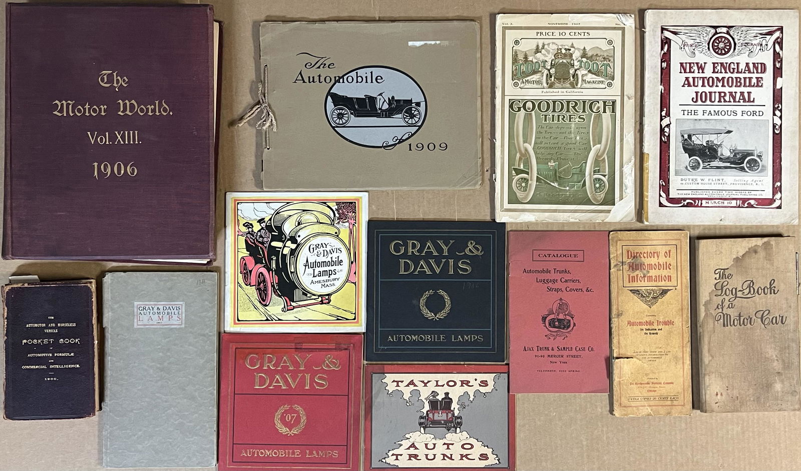Early catalogs, magazines, misc paper - 1900-1911 (1 of 3)