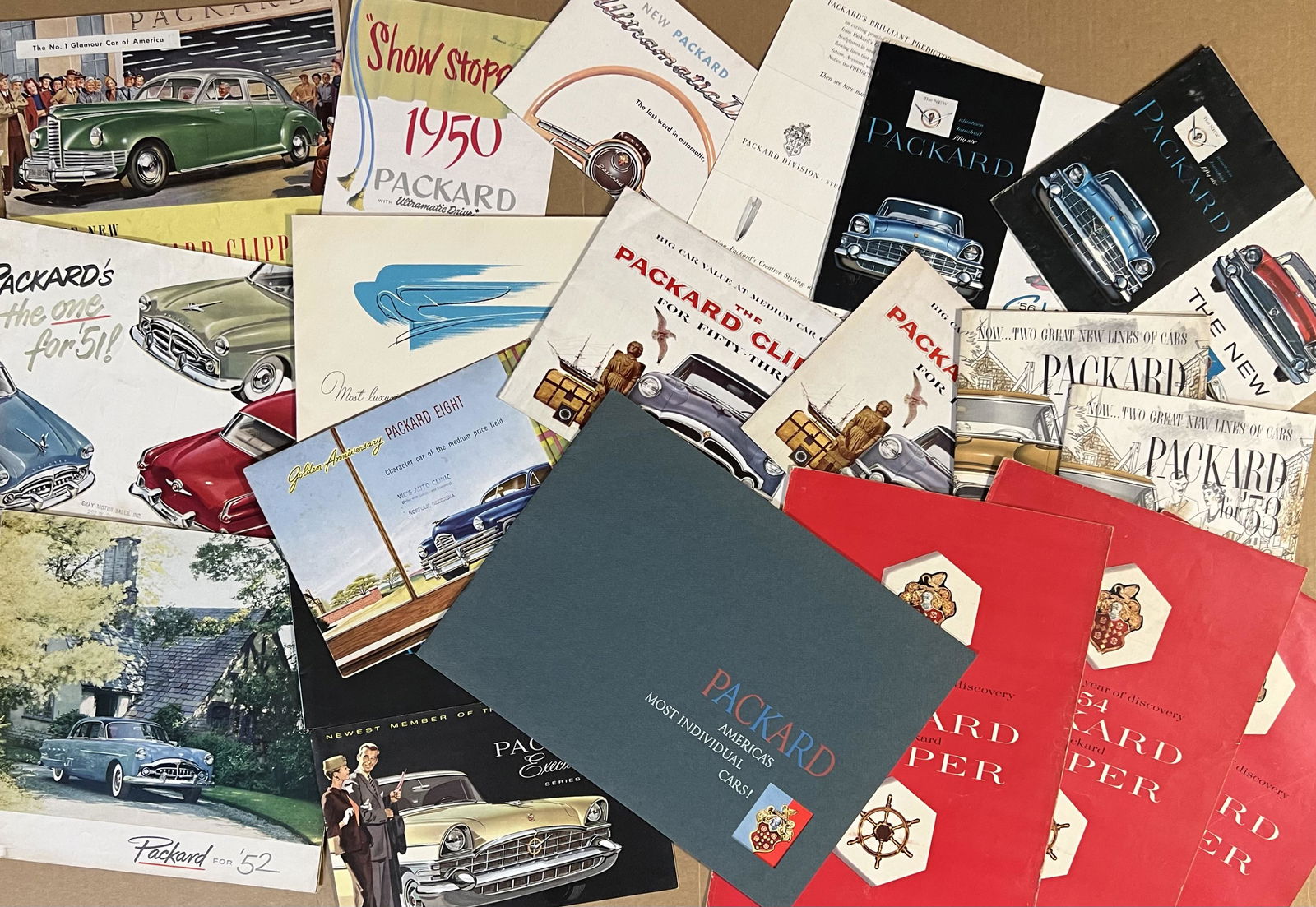 1940's-1950's Packard brochures - over 50 items (1 of 3)