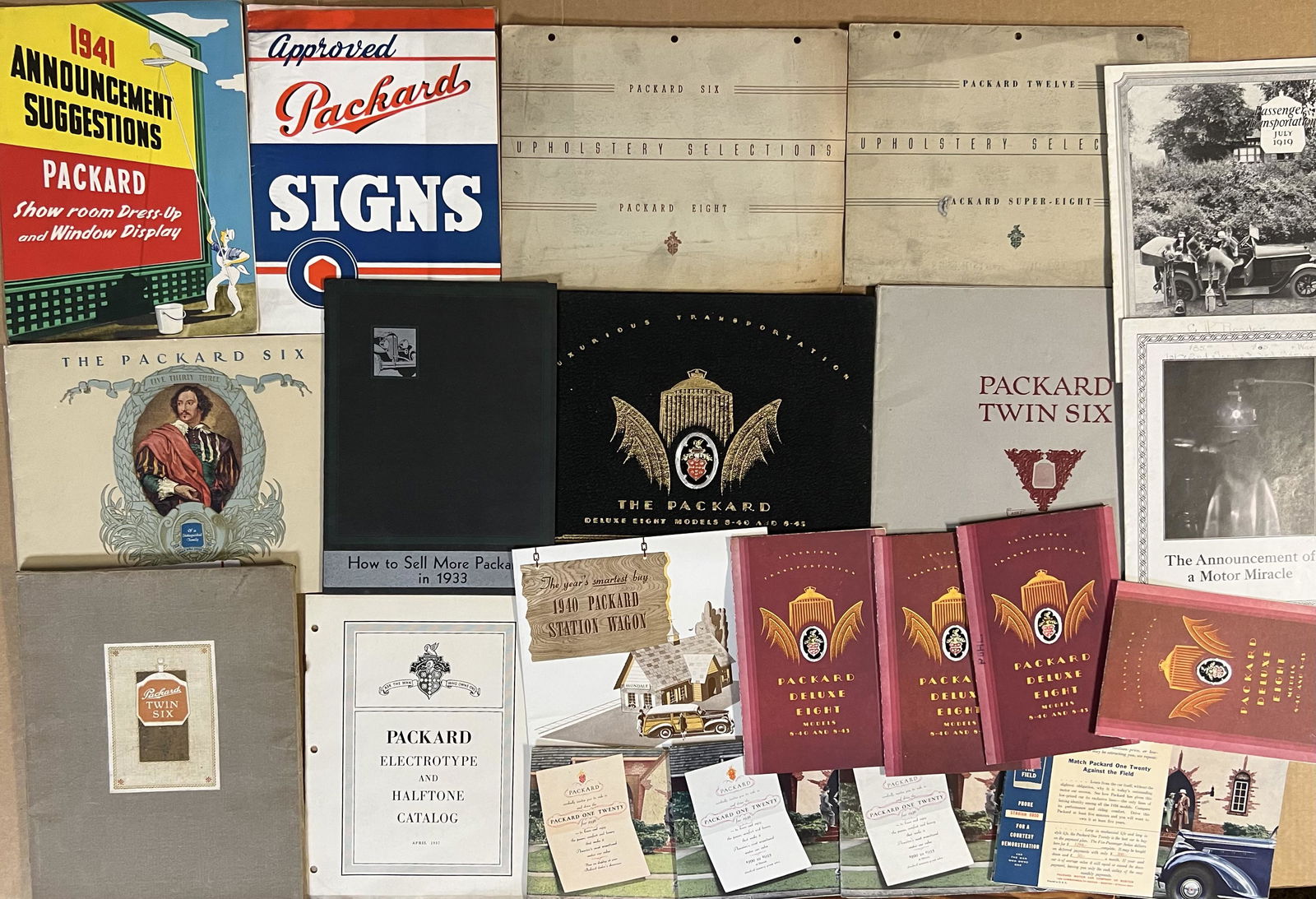 Misc 1920â€™s-1950â€™s Packard - 42 items (1 of 2)