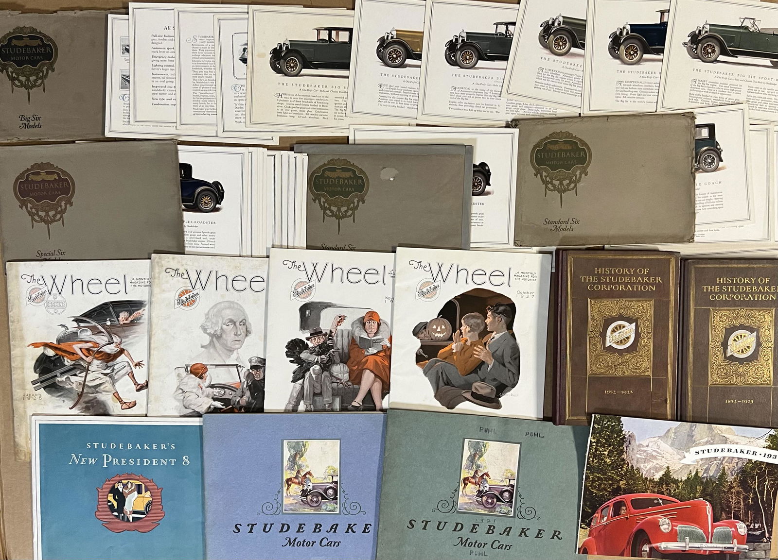 1920's-1940's Studebaker items - 27 total (1 of 2)