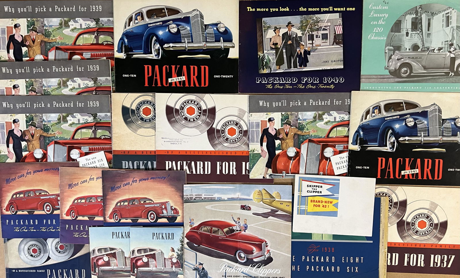 Fifty five late 1920's- 1930's brochures (1 of 3)