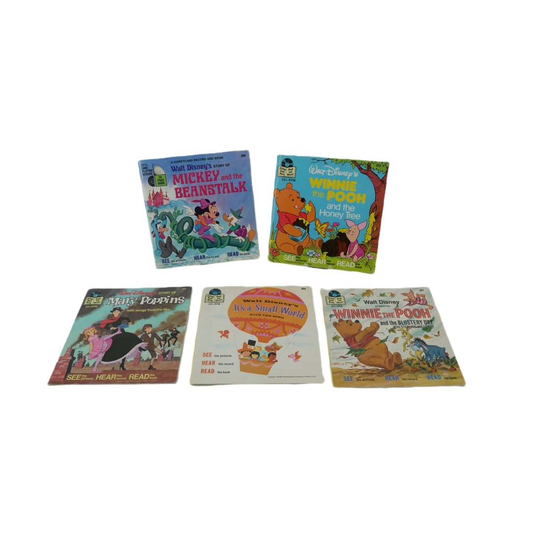 Vintage Disney Books and Records (1 of 3)