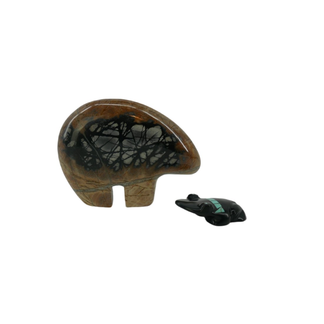 Zuni Bear and Frog Fetish (1 of 7)