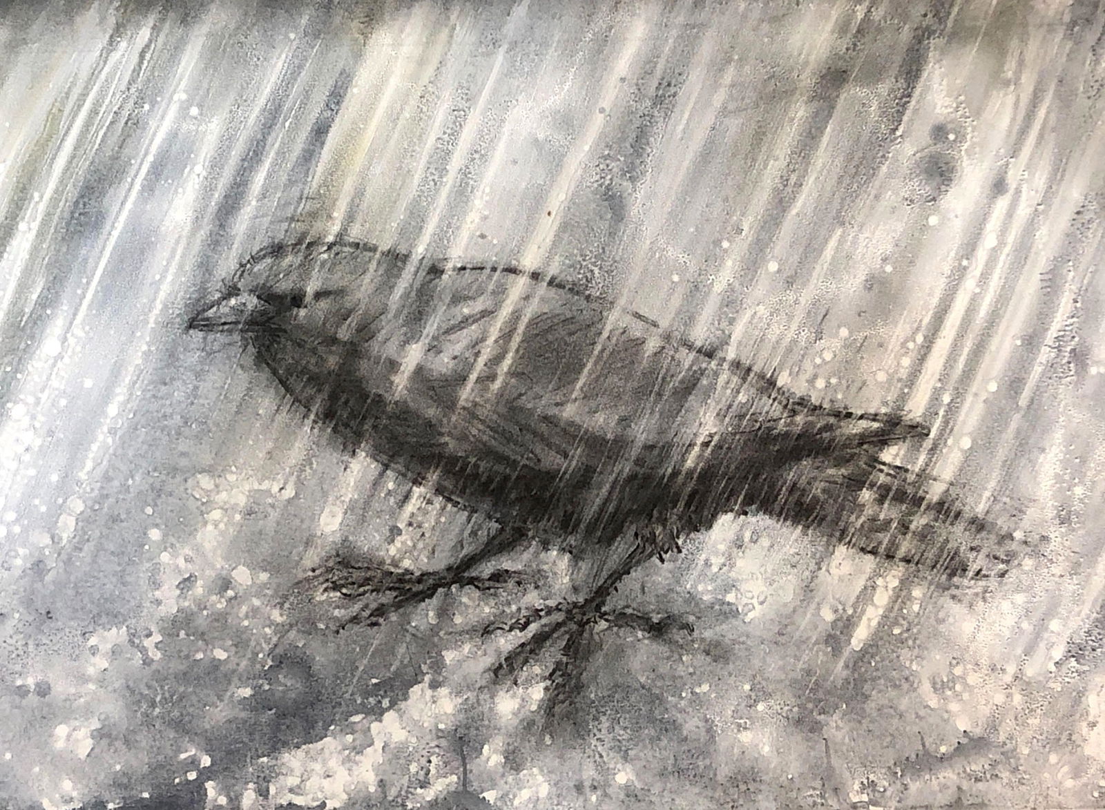 Neil Meitzler (American1930-2009) "Bird of Indecision" (1 of 5)