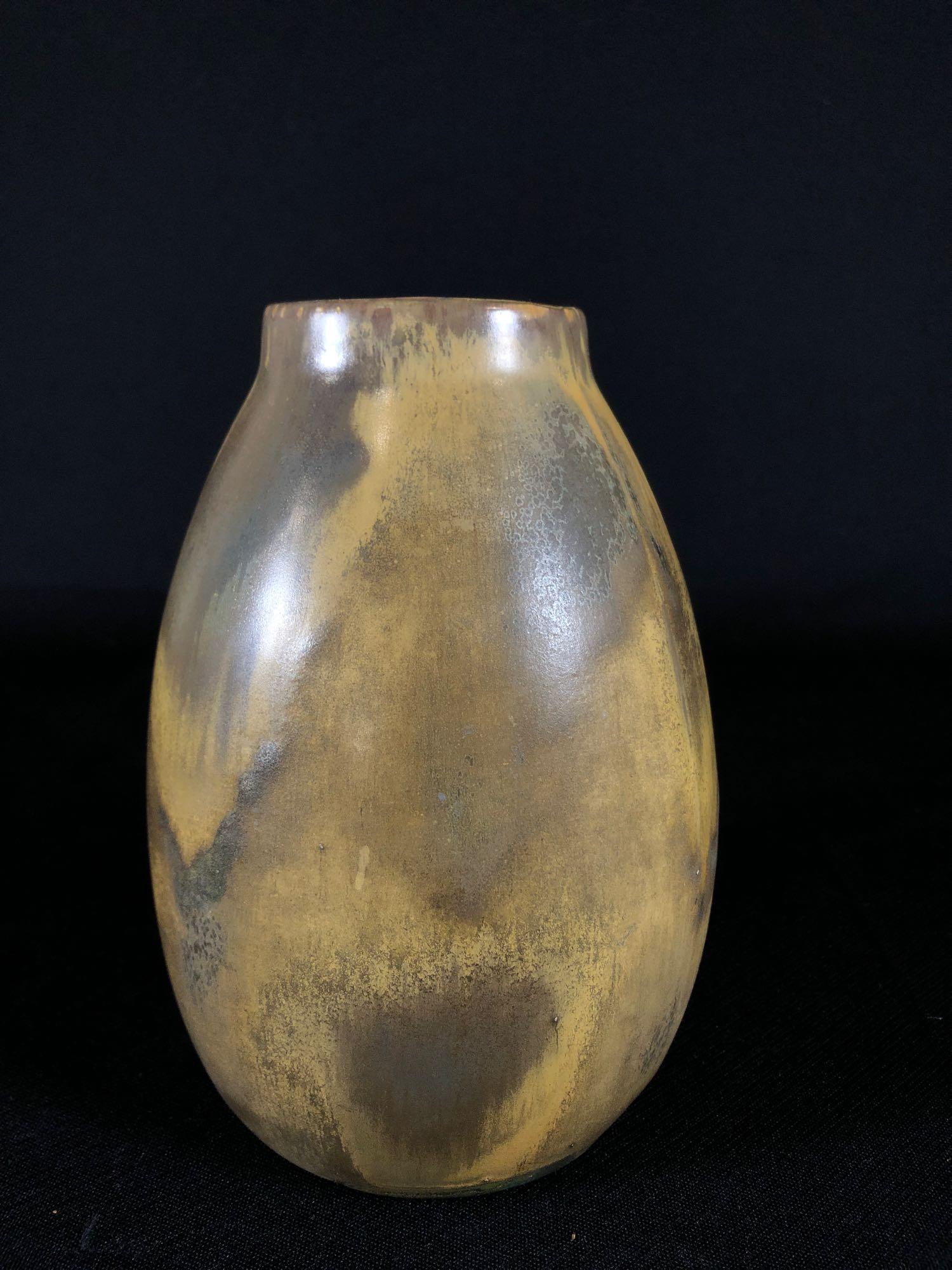 Red Wing Nokomis Glazed Vase 7-1/4"T (1 of 7)