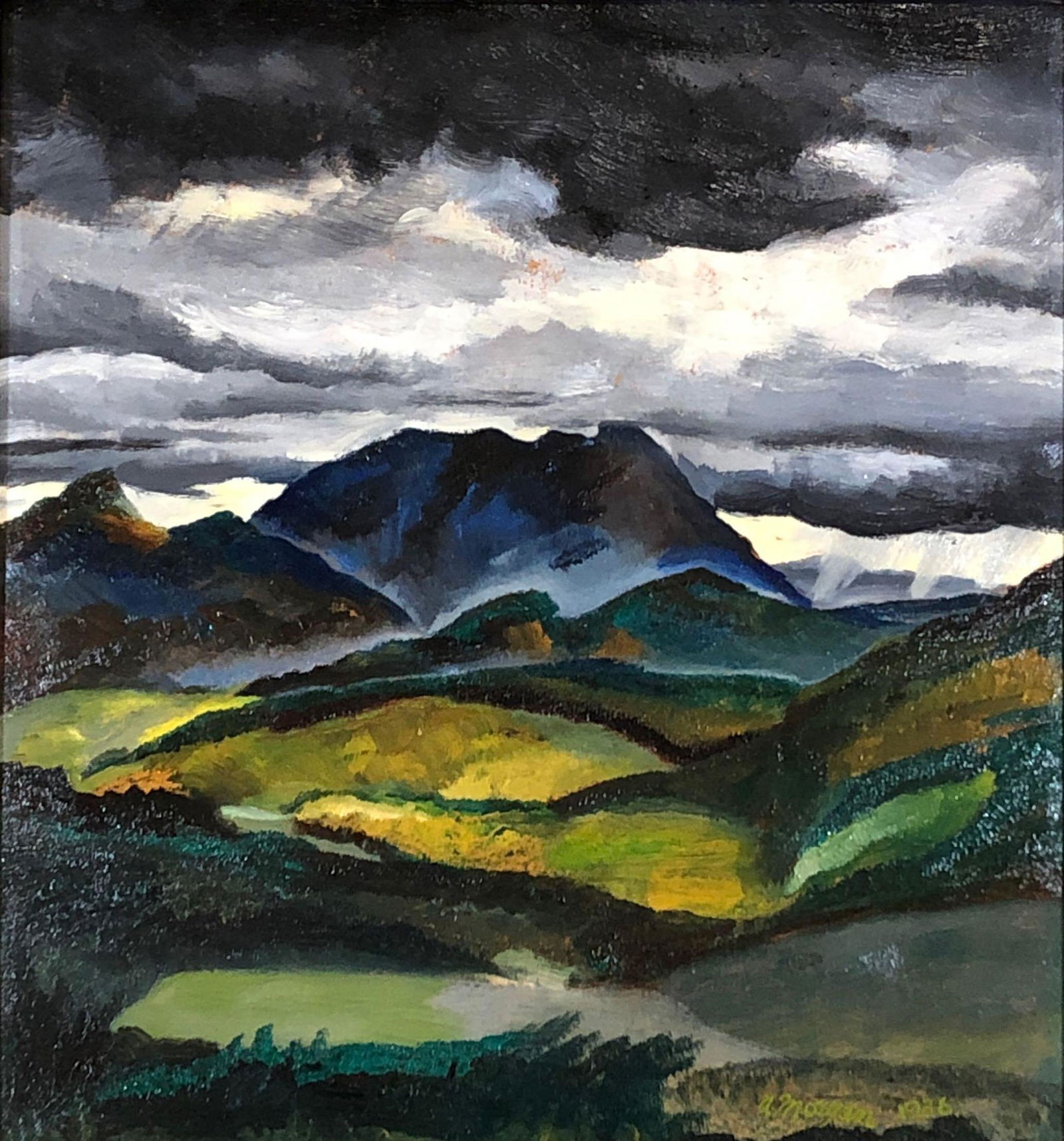 Arthur Morgan"Looking West Toward The Sea" from Mt. (1 of 3)