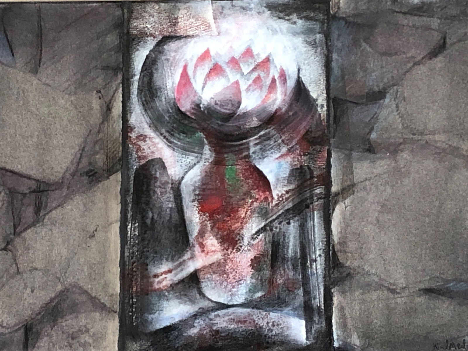 Neil Meitzler (American1930-2009) Mixed Media (1 of 3)