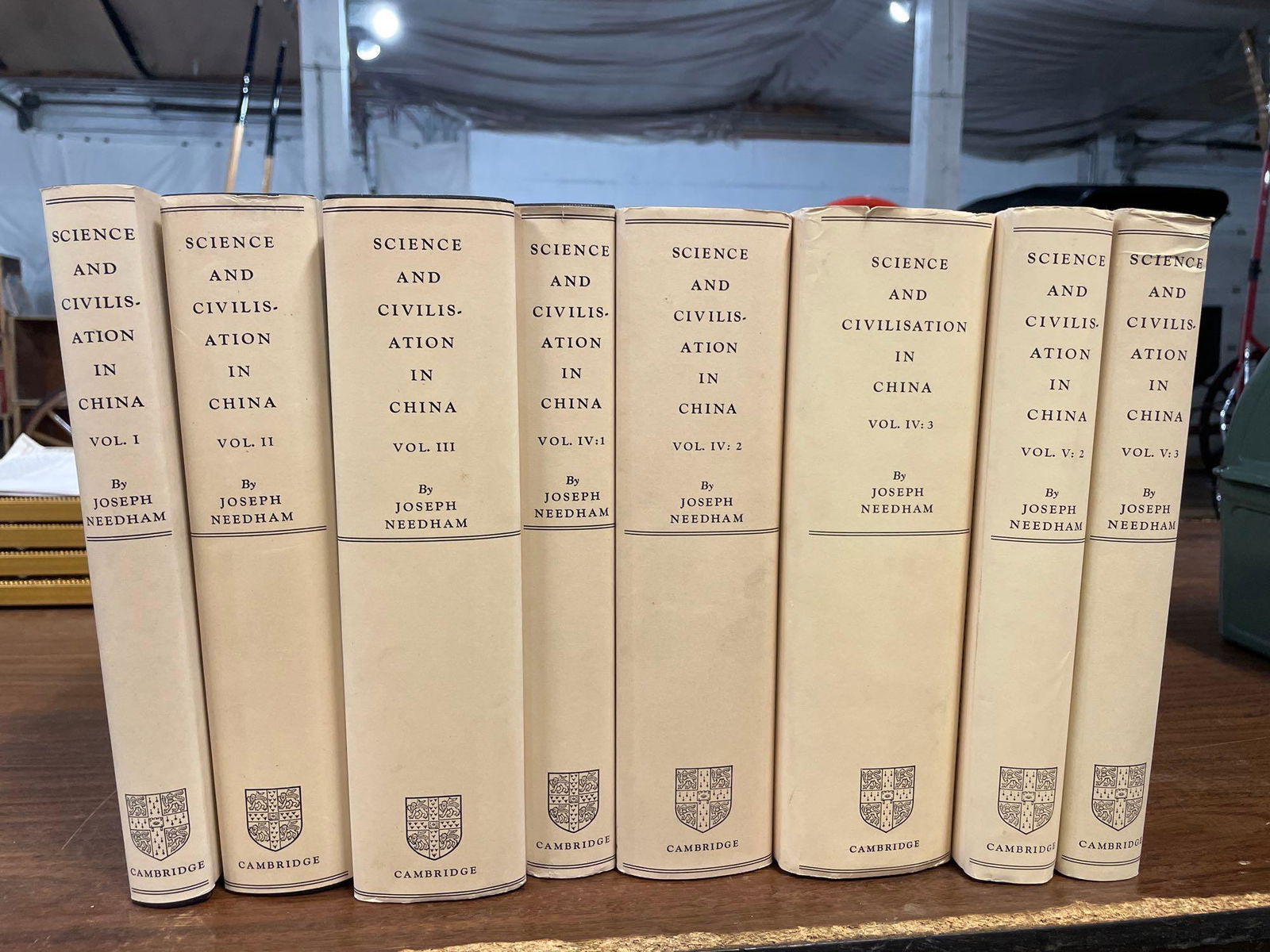 Needham, Joseph (6) Volumes of "Science and Civilization in China" (1 of 9)