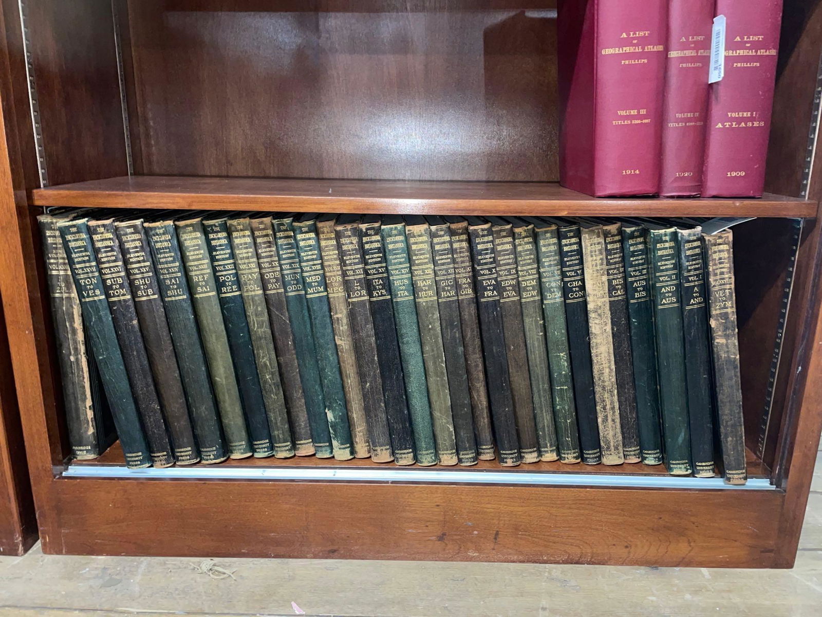 1910 encyclopedia Britannica 11 Edition (28 Vol.) A-Z (1 of 6)