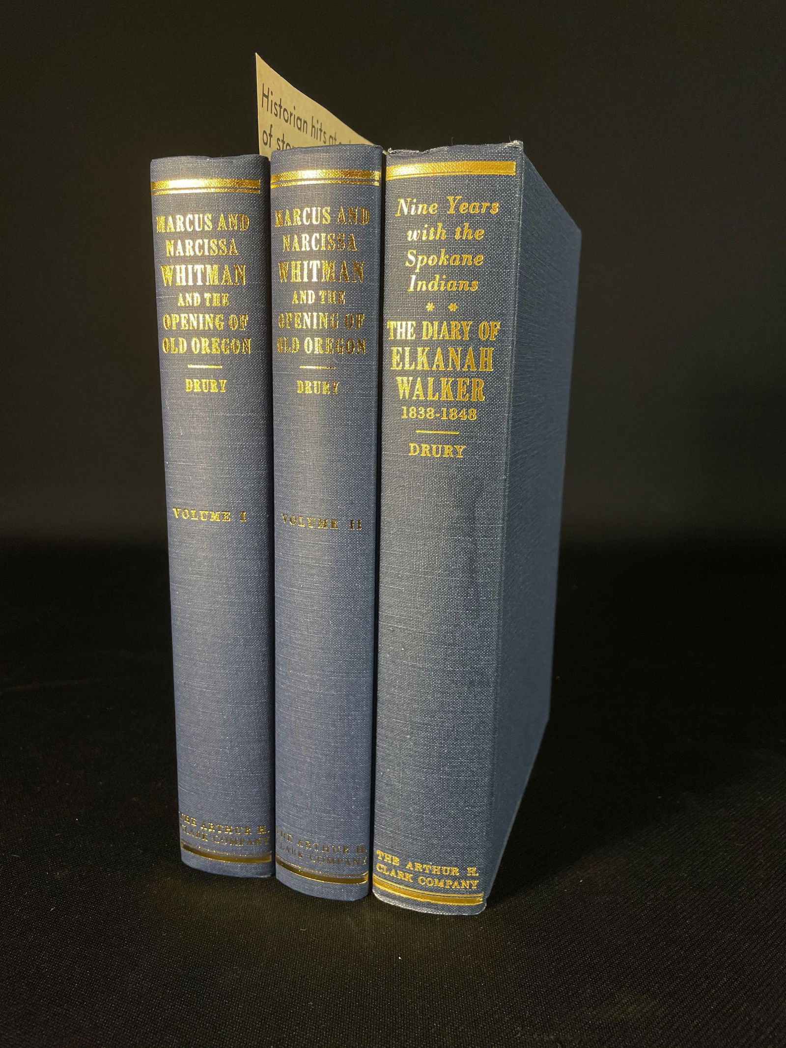 Drury, Clifford M.  (1897-1984) Autographed Northwest History Books (1 of 8)