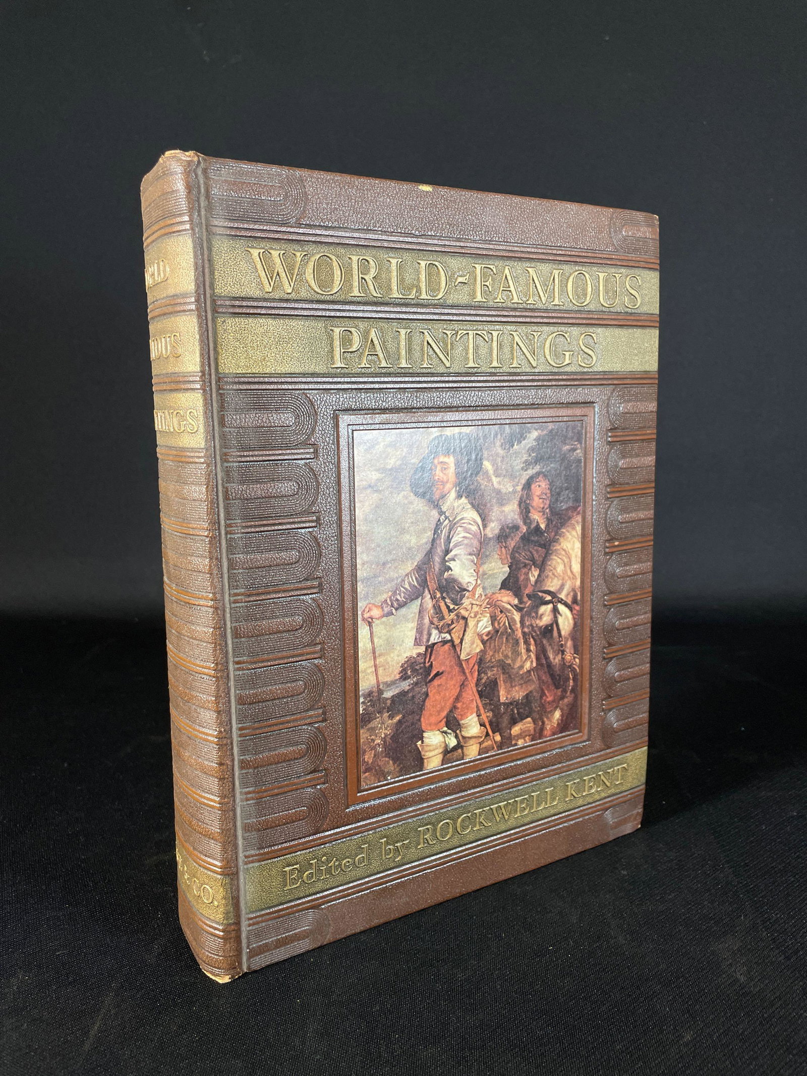 "World Famous Paintings" Edited by Rockwell Kent Copyright 1938: Published by Wise & Co. Inc., New York.