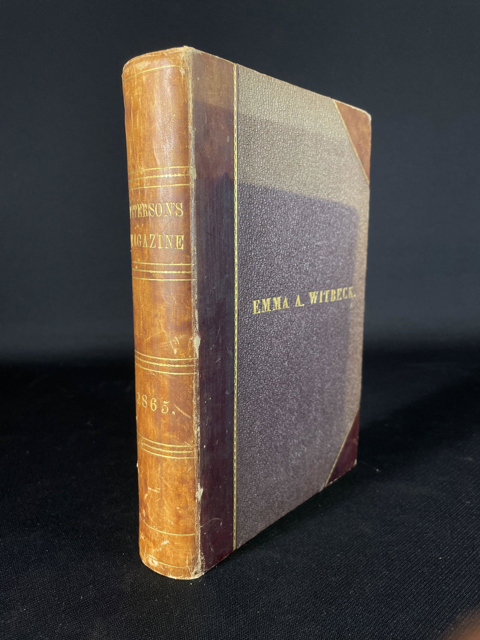 Peterson Magazine Jan-Dec 1865 Hardback: ..