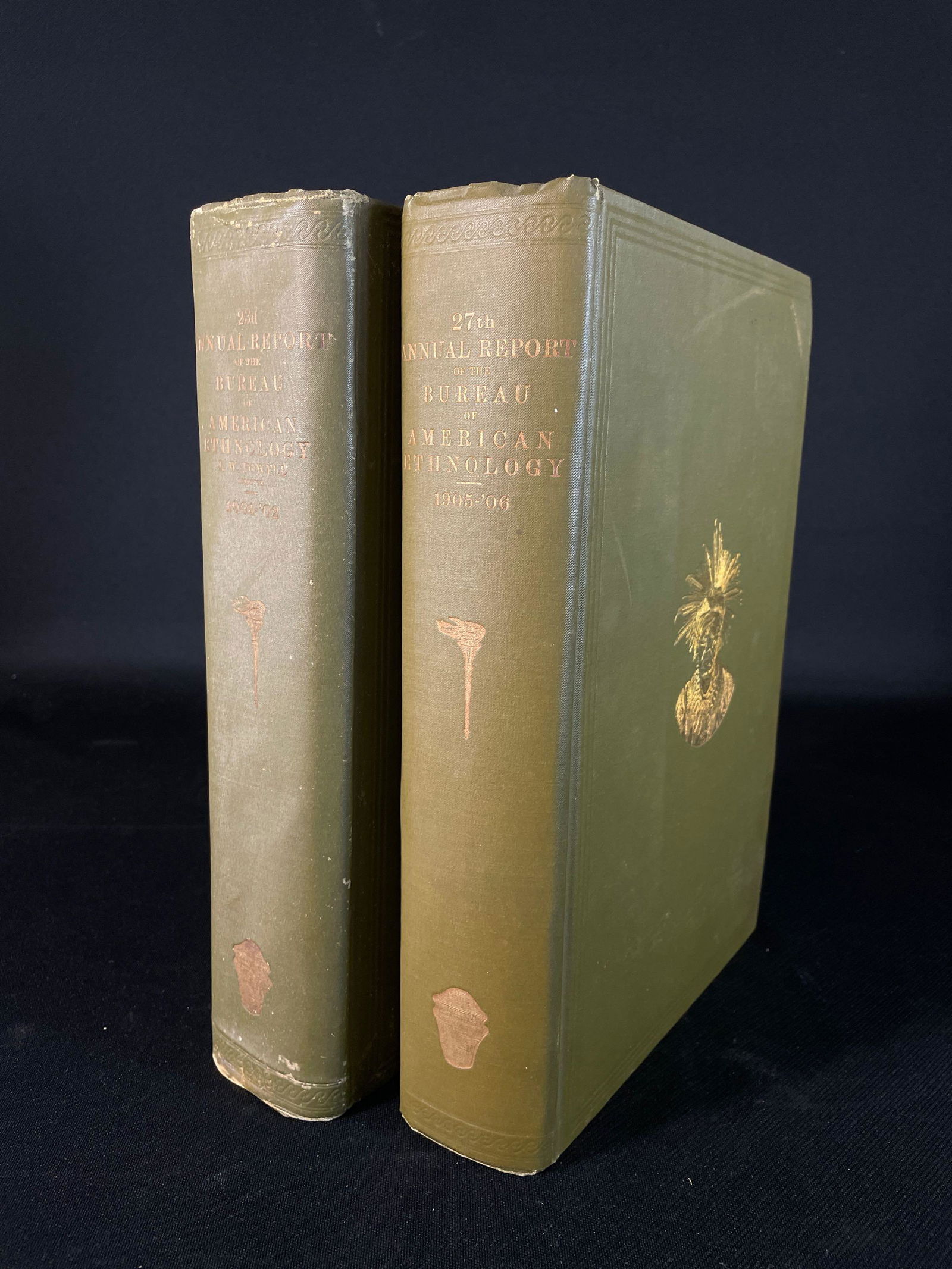 (2) Annual Reports of Bureau of Ethology to The Sec. of Smithsonian Institute (1 of 5)